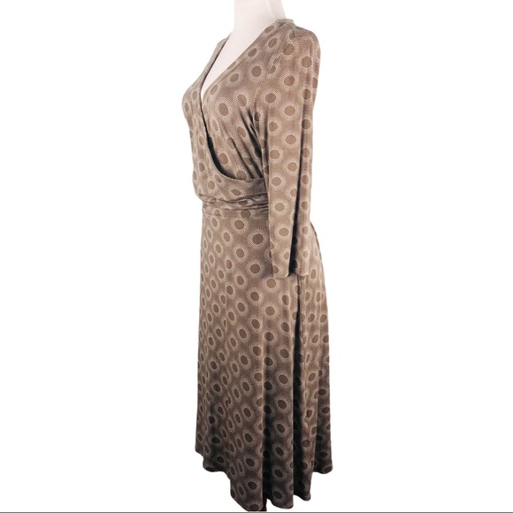 Boden Dresses & Skirts - Boden Point Faux Wrap Jersey Knit Dress Size 16R